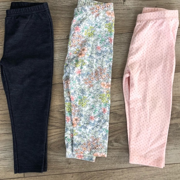 GAP Other - ‼️5/$20 + $4.99Ship 3 Pair 12-18M Toddler Leggings